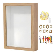Cutie DIY cu siluete de muzeu pentru mini-etaj – Păstrează amintirile cu stil; Cadou ideal de Ziua Îndrăgostiților, aniversare, Paște sau