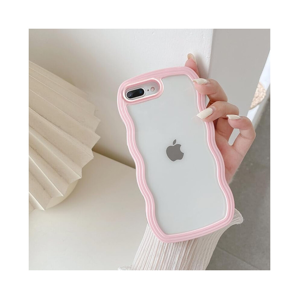 Qltypri Iphone 13/14 Tpu Case Â Transparent Curly White 9087558880507