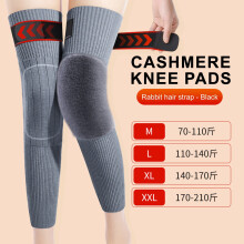 Scaldaginocchiere termiche, manicotti traspiranti per gambe per sport invernali, ginocchiera elastica spessa unisex per sci, motociclismo e attività