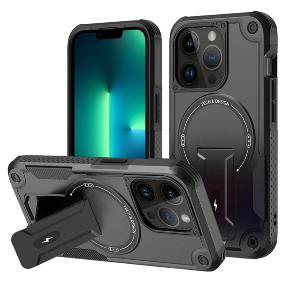 Iphone 13 Pro Max 6.7 Inch Case Magsafe Shockproof Tpu Black 919886035474