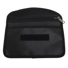 Borsa Ignifuga Faraday Impermeabile con Blocco RFID 21x11.5cm Nera