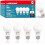 Becuri LED Alb Rece, Pachet de 4, Echivalent 60W, 6500K 1
