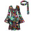 Discokjole til kvinder, 70'er hippiekostume, plus size 1