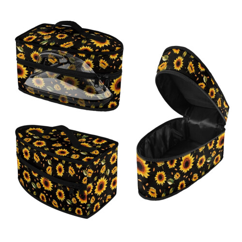 Steamer Carrying Case Sunflowers 1 Piece