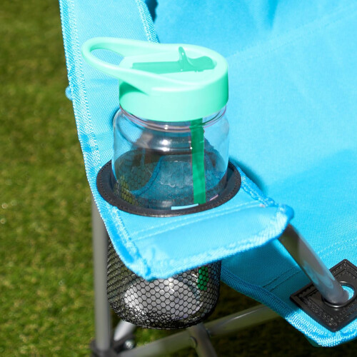 2 Pack Kids Blue Folding Camping Chairs 2