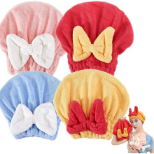 2026 New Super Absorbent Hair Towel Wrap for Wet Hair, Microfiber Twist Hairs Towel Wrap for Women, Soft Bow Drying Caps, Hairs Accessories for Women
