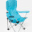 2 Pack Kids Blue Folding Camping Chairs 5