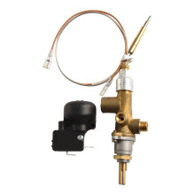 Gas Patio Heater Repair Replacement Parts for Thermocouple Sensor & Dump Switch Controls Safety Kit,Main Control Valve with Pilot Port Kit