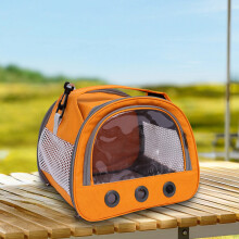 Bird Travel Carrier Parrot Excursion Bag, Bird Travel Cage Portable Breathable Shoulder Bag, Foldable Bird Excursion Bag, for Small Parrots Hamsters