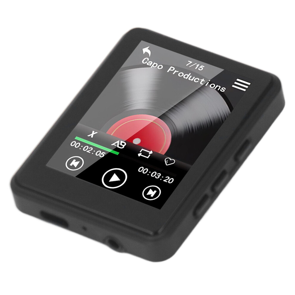 2.4" Full Touch Mp3 Mp4 Player 8G Zinc Alloy, Fm Radio, Recording 8071387171197