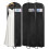 60" hängande klädpåsar med kilar – 3-pack 1
