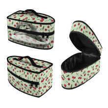 Cherry Pattern Steam Irons Storage Bag Lightweight Iron Accessories Durable & Protective Carrying Case for Clothing Ironing Machines, Bag Only