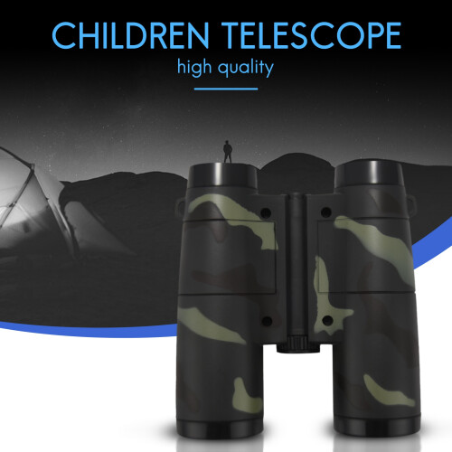 Télescope binoculaire objectif 4X 31mm modèle de camouflage pour l'enfant & lanière 2