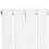 Design Radiator Vlakke Panelen - 1 Kolom – 600 x 700mm – Wit 3