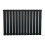 Flachheizkörper – 600mm x 910mm – Schwarz 2