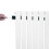 Flachheizkörper – 1600mm x 280mm – Weiß 6