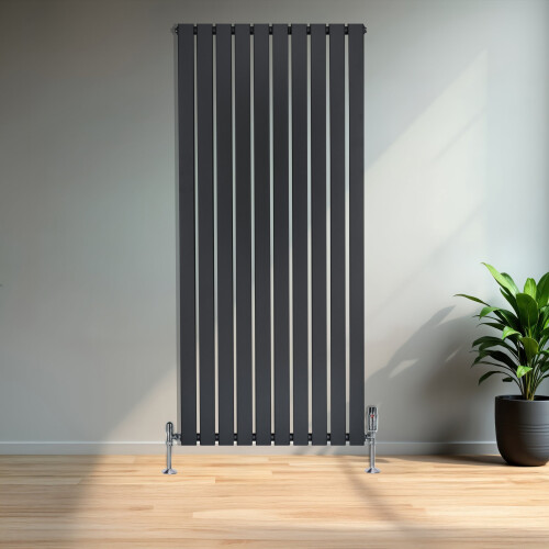 Flachheizkörper – 1600mm x 700mm – Anthrazitgrau 2