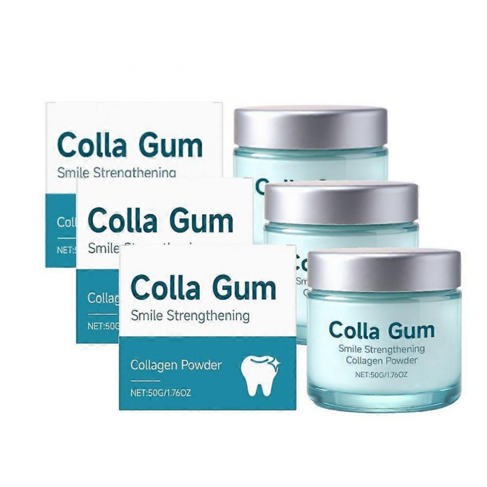 (3pcs) 1-3pcs Collagen Teeth Powder, Smile Strengthening Collagen Powder For Gums And Teeth, Hydroxyapatite Care Powder Protect Gum