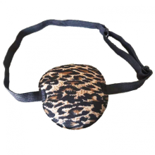(Leopord, L) Adjustables 3D Eyepatch for Adults Kids, Soft Amblyopia Eye Masque for Left or Right Eyes, for Eyesight Recovery