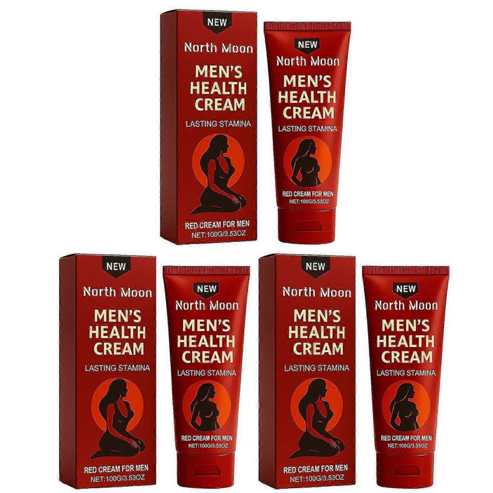 Cream (3Pcs) Men's Intensive Care - Massage Enlargement Gel For Enhanced Strength, Men's Vitality