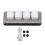 Programmable Keys Mini Mechanical Keyboard, RGB Backlit Gaming Keyboard Featuring Customizable Button Functions, Type C To USB Interface Mechanical 1