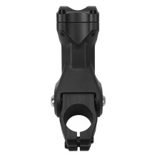 Comando di sterzo in lega di alluminio da 31,8 mm per assorbimento degli urti, per bici da montagna e da strada, nero