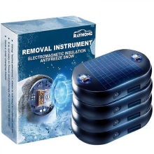 (4pcs) Frostschutzmittel für Autos, Winter-Elektromagnetische Störungen, Frostschutzvorrichtung für Autoscheiben, Enteisung und Schneeentfernung