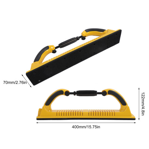70x400mm Adjustable ABS Sanding Block for Auto 1