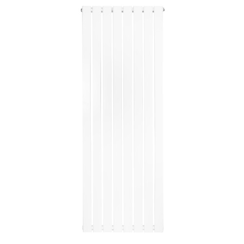 (White, 1600mm x 560mm) Flat Single Column Radiator Modern Designer Single Panel 1