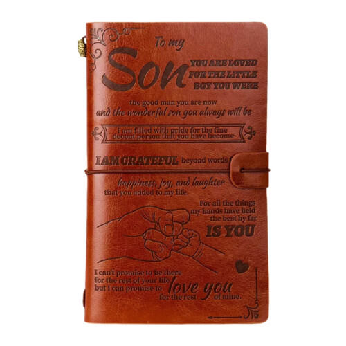 Leather Diary Personalized Engraved 1 Pack 1