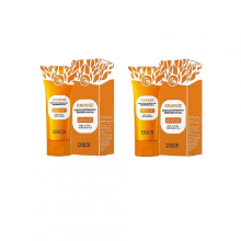 (2pcs) Gel esfoliante illuminante agli enzimi d'arancia, idratante, levigante, restringente i pori, sbiancante, esfoliante, peeling