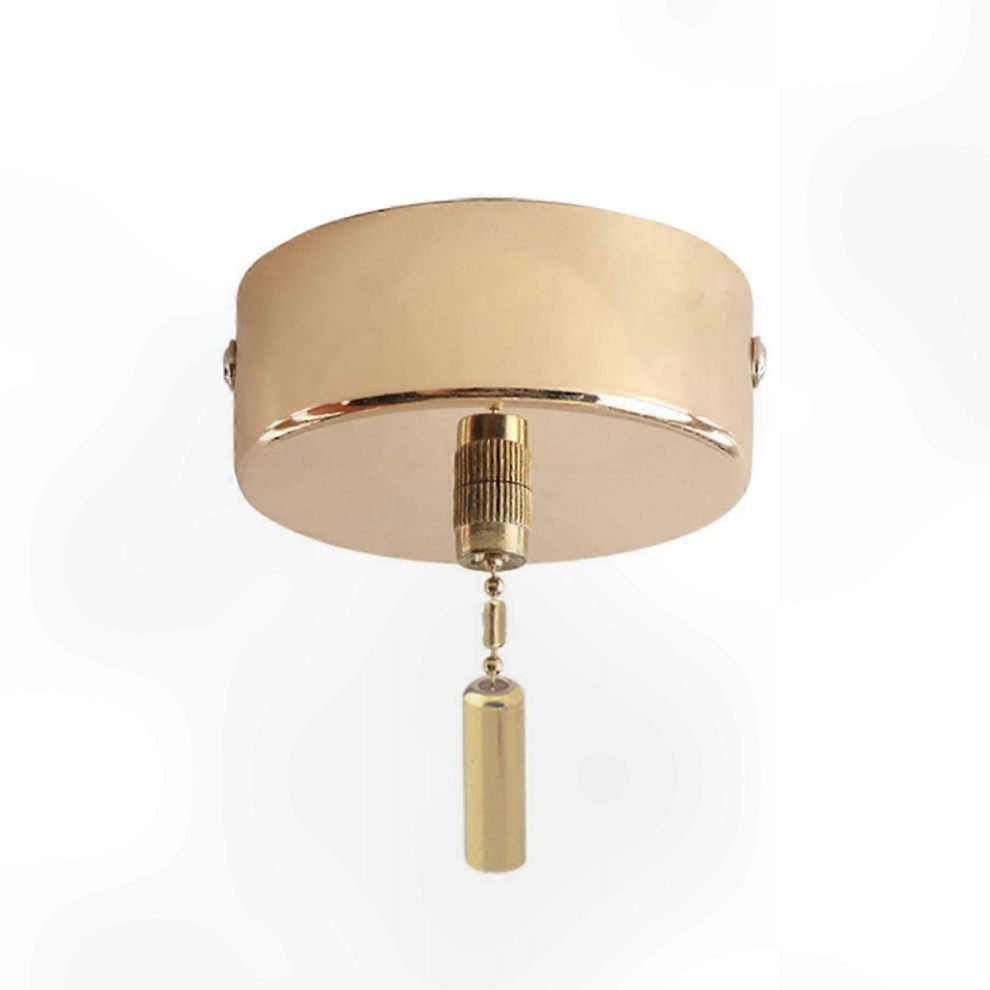 (Gold) Pull Cord Light Switch For Effortless Installation In Any Room Decor 5996097003688