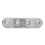 Aluminium 4 Port Car Hose Fitting AC Bulkhead 100mm Silver Replacement 11