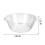 Transparent Wash Basin Plastic Dish Tub, Large Capacity, Durable 2