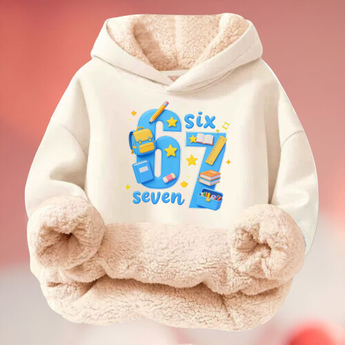 Sweat à capuche imprimé multicolore pour enfant (1 pièce) 1