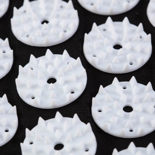 Acupressure Mat & Pillow (White) 1