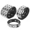 Set de brățări punk din PU cu stele – 3 bucăți 4