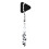 Multi-Functional Percussion Reflex Hammer Black 8