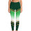 Women's Shamrock Print Leggings Stretchy Workout Pants 1