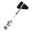 Multi-Functional Percussion Reflex Hammer Black 16
