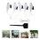 2Pcs Solar LED Robin String Lights White Acrylic for Garden Decor 10