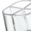 4 Compartment Clear Spice Storage Box Portable Dustproof PP/PS White 7