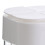 4 Compartment Clear Spice Storage Box Portable Dustproof PP/PS White 8