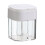 4 Compartment Clear Spice Storage Box Portable Dustproof PP/PS White 11