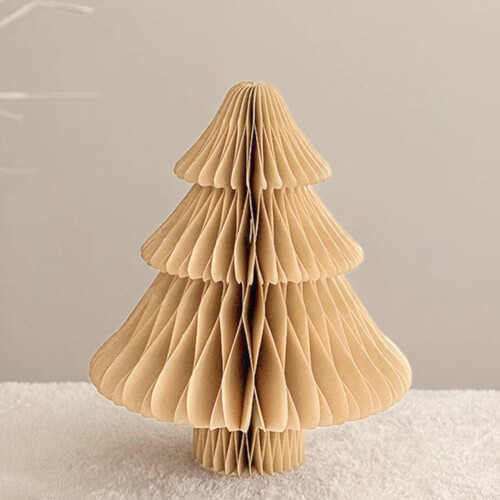 Honeycomb Paper Christmas Tree Ornaments2pcs 2