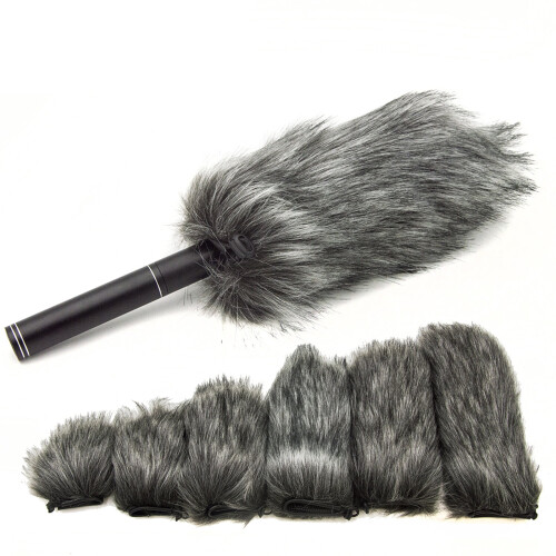 Bonnette anti-vent en mousse pour microphone (1 pièce) 1