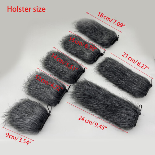 Bonnette anti-vent en mousse pour microphone (1 pièce) 2