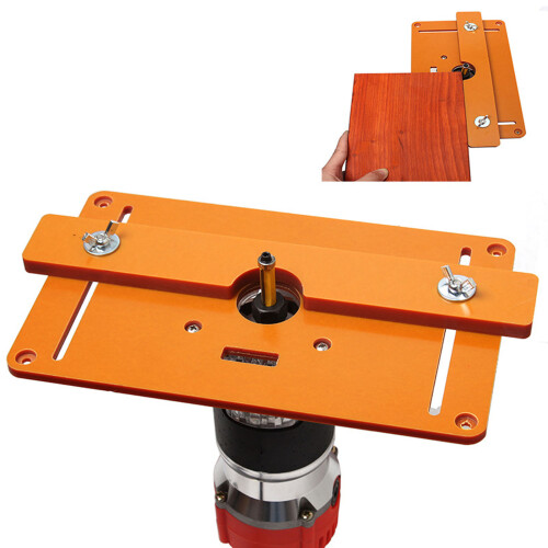 Router Table Plate, Engineering Plastic, 1 Set