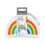 Kikkerland Rainbow Sponges 4