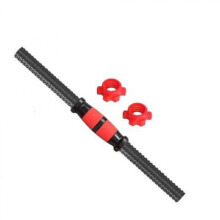 35 cm Gusseisen-Hantelschwungrad-Verbindungstange mit 2 Schraubklemmen für das Heimstudio